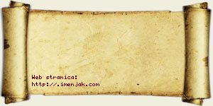 Sandra Kalinić vizit kartica